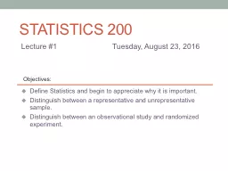Statistics  200 Lecture #1			Tuesday