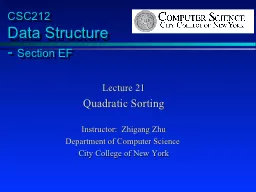 CSC212    Data Structure
