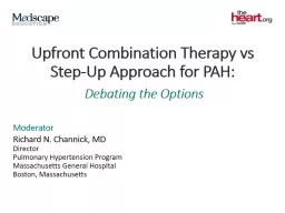 Upfront Combination Therapy vs Step-Up Approach for PAH: