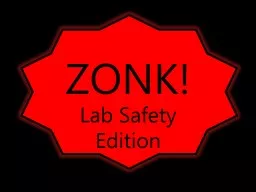 ZONK! Lab Safety Edition