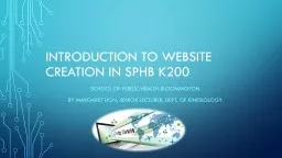 Introduction to Website Creation in