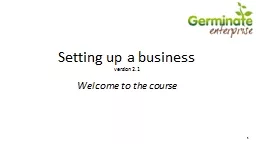 Setting up a business version 2.1
