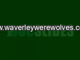 www.waverleywerewolves.co.uk