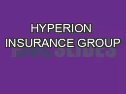 HYPERION INSURANCE GROUP