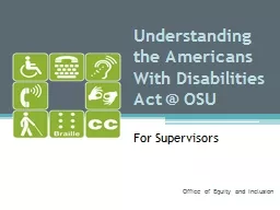 Understanding the Americans With Disabilities Act