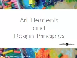 Art Elements and Design Principles