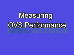 Measuring OVS Performance