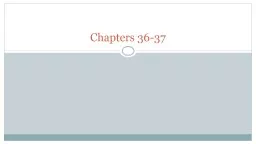 Chapters 36-37 Great expectations