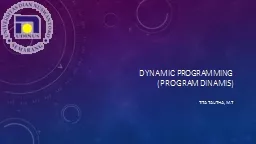 Dynamic Programming (Program