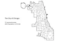 The City of Chicago: 77 community areas