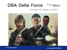DBA Delta Force SQL Server 2012