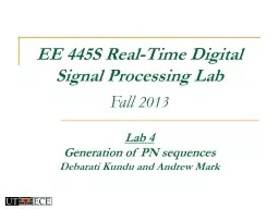 EE 445S Real-Time Digital