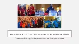 All-America City promising practices webinar series