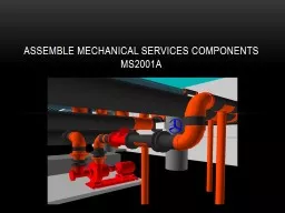 Assemble Mechanical Services Components