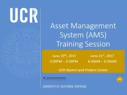Asset Management System (AMS)