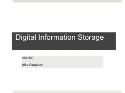 Digital Information Storage