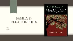 Family & relationships