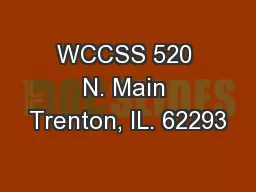 WCCSS 520 N. Main Trenton, IL. 62293