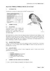 CCB Biodiversity Action Plan Bullfinch Issue  Volume