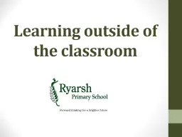 Learning outside of the classroom