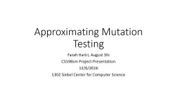 Mutation Testing Meets Approximate Computing