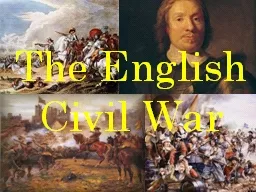 The English Civil War 1642