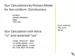 Gun Calculations by Poisson Model