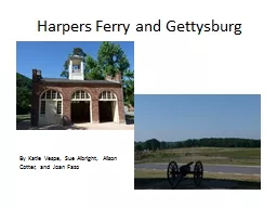 Harpers Ferry and Gettysburg