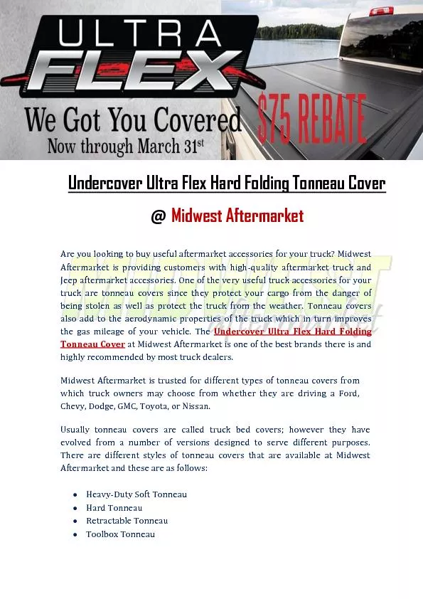 Undercover Ultra Flex Hard Folding Tonneau Cover
