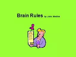 Brain Rules  by John Medina