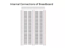 Internal Connections of Breadboard