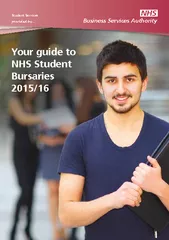 Your guide to NHS Student Bursaries  Student Services