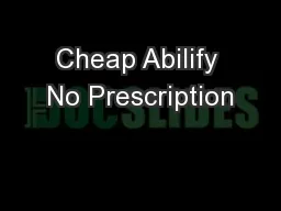 Cheap Abilify No Prescription