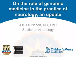 J.B. Le Pichon, MD, PhD Section of Neurology