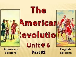The  American  Revolution