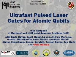 Ultrafast Pulsed Laser Gates for Atomic Qubits