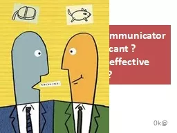 How to be a good communicator and communicant ?