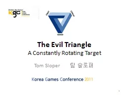 The Evil Triangle A Constantly Rotating Target