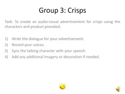 Task: To create  an audio-visual