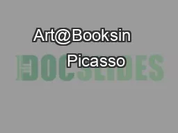 Art@Booksin      Picasso