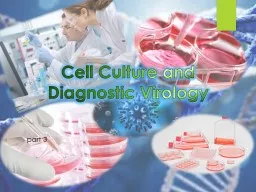 Cell Culture and Diagnostic Virology