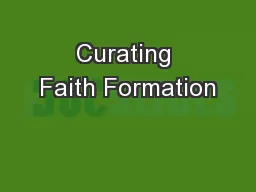 Curating Faith Formation
