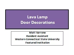Lava Lamp Door Decorations