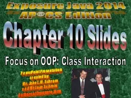 Chapter  10  Slides PowerPoint Presentation