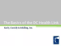 The Basics of the DC  Health Link