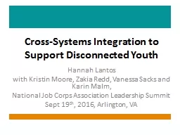 Cross-Systems Integration to Support Disconnected