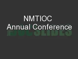 NMTIOC Annual Conference
