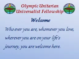 Olympic Unitarian  Universalist Fellowship