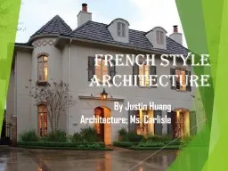 French Style Architecture