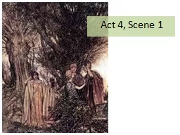 Act 4,  Scene 1 [The  same. LYSANDER, DEMETRIUS, HELENA, and